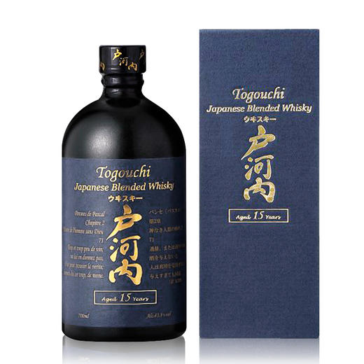 40°户河内15年威士忌700ml 商品图0