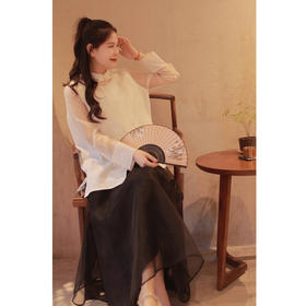 【抖音专属】套头马甲（24704176山矾）