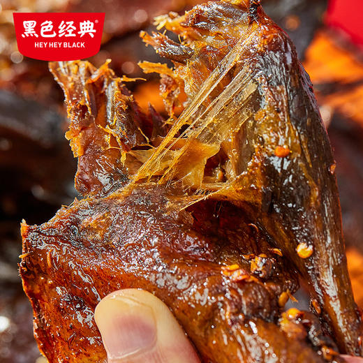 【门店爆卖同款】黑色经典手撕酱板鸭 308g 商品图2