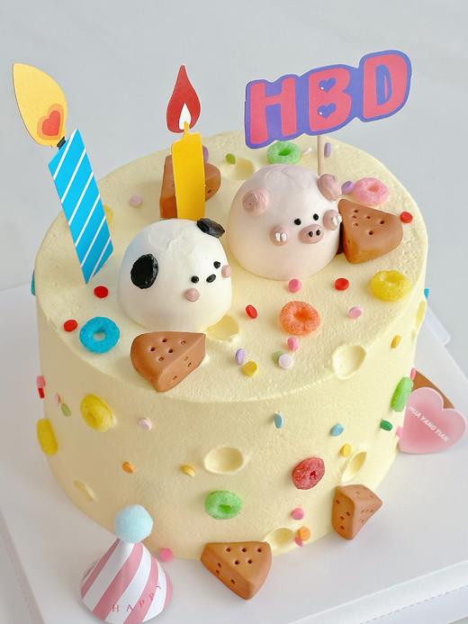 奶酪猪猪 · 奶油蛋糕 商品图1