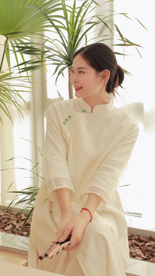 【抖音专属】【春思系列】连衣裙（24707129-山矾） 商品图3