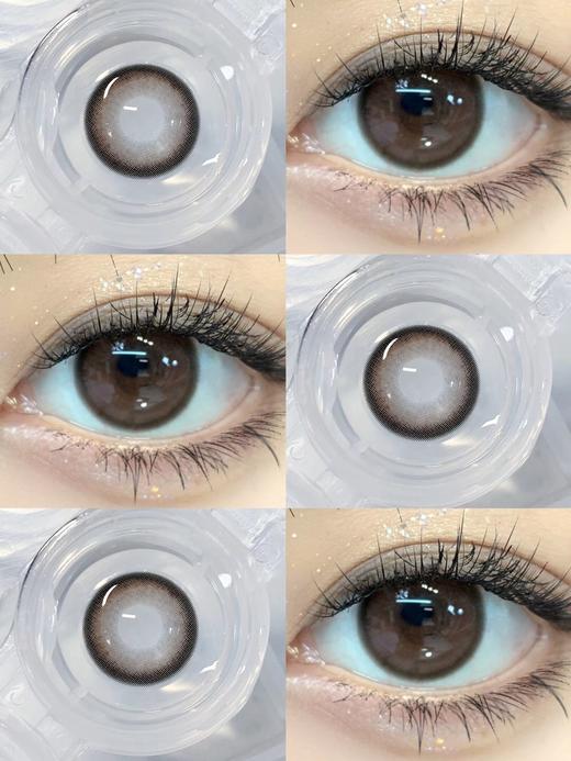 【宝妹推荐】Winni·半年抛  粉雾甜酒（misa choco巧）14.2  精致琉璃琥珀瞳！琉璃质地+水光效果的啵啵冻 上眼超乖！韩产含硅0-800的呀<一副两片> 商品图2