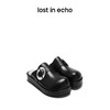 [福利价]lost in echo2024春季新款设计师品牌大圆头扣饰厚底增高穆勒鞋女 商品缩略图0