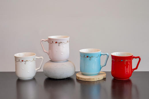 一心一意马克杯420ml情人节七夕节送礼礼品带礼盒 商品图4