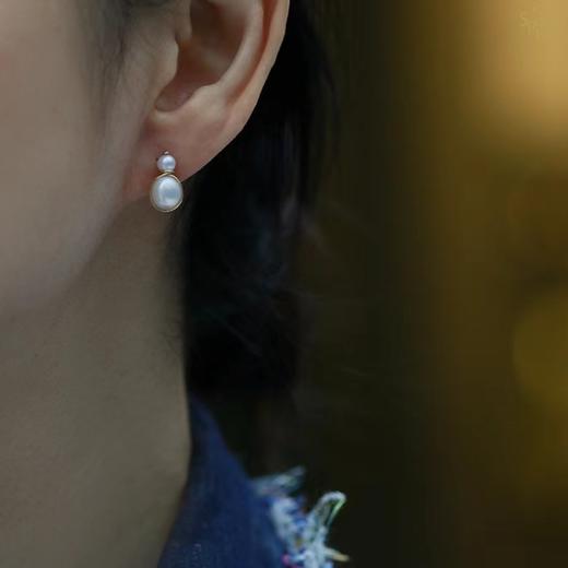 SpoiledBrat Jewelry不规则珍珠耳夹 商品图2