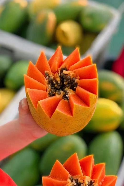 琼中美味海南红心木瓜 商品图9