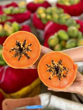 琼中美味海南红心木瓜