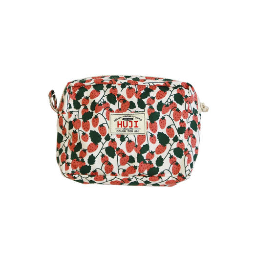 HUJI祤集Motley收纳包插画樱桃草莓 商品图11