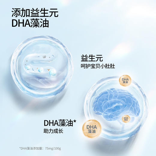 【VIP频道】高钙奶酪动物饼干60g/袋 *3袋/6袋 添加DHA藻油益生元宝宝零食 商品图4