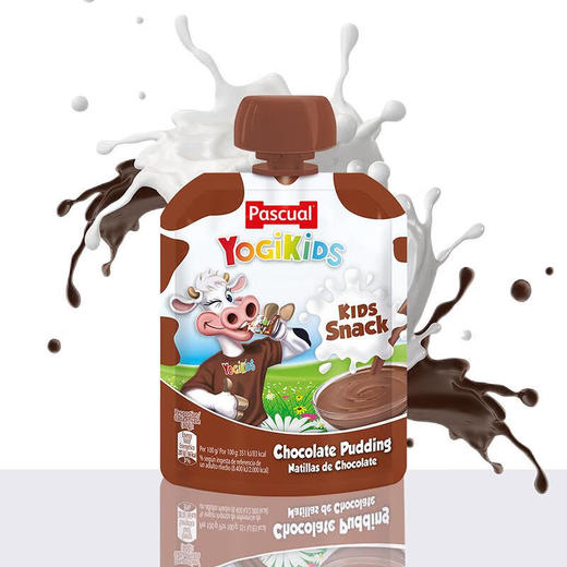 西班牙小小帕斯卡袋装酸奶80g 草莓味/草莓香蕉味/巧克力味 浓香酸甜小小一袋携带方便 025539/025540/025541 商品图4