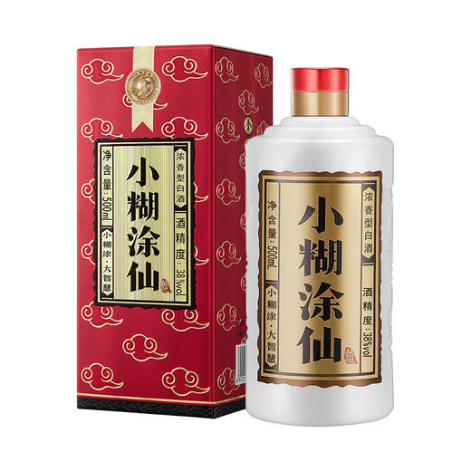 小糊涂仙浓香型白酒 38度 500ml 6瓶 整箱装 商品图0