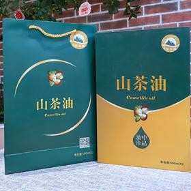 水都武当缘山茶油500ml*2瓶礼盒装