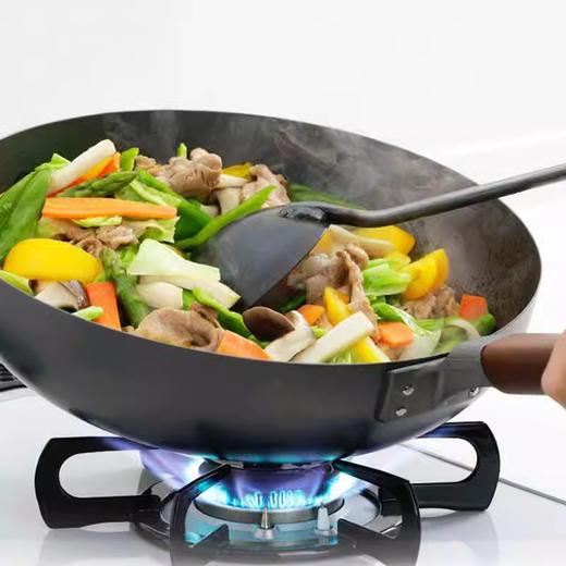 下村氮化窒化工艺家用无涂层煎炒锅28CM 商品图4