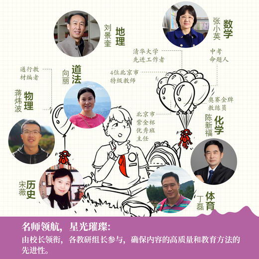 清华附中给孩子的通识课全8册小初衔接中小学生科普数理化史地生 商品图1