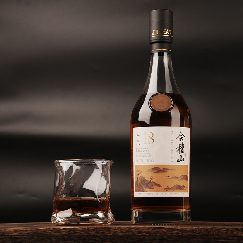 会稽山 绍兴黄酒 干纯18度 700ml*6