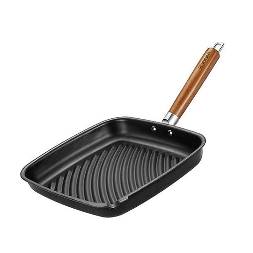 【清仓4折，无货退款】美珑美利牛排煎锅铁锅28cm 商品图1