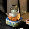 成艺-千里江山方形电陶炉(1000W)/玻璃煮茶壶(600ml) 商品缩略图1