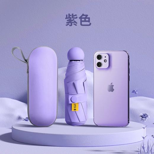现货】【防晒防雨一把手】伞下90cm【轻巧随身 出行无负重】8骨五折胶囊伞晴雨两用迷你防晒遮阳伞H241270858 商品图5