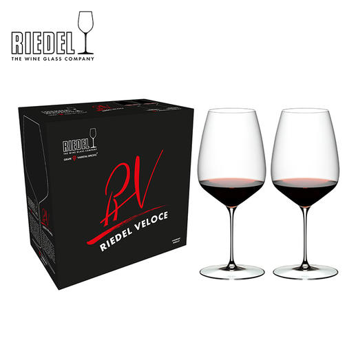 【特惠5折，仅2套，无货退款】奥地利RIEDEL Veloce轻赢红葡萄酒杯香槟杯无铅水晶家用德国进口【不支持补差，非质量问题不退不换】S 商品图0