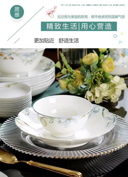 凡瑞斯香满庭苑50头10人用骨瓷餐具 商品图1