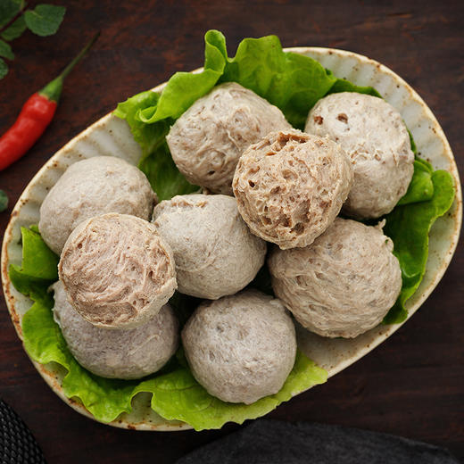  「89元2斤，99元3斤」鲜嫩多汁粒粒脆弹！喜盼正宗潮汕牛肉丸/牛筋丸 爽口弹牙柔韧细腻 商品图6