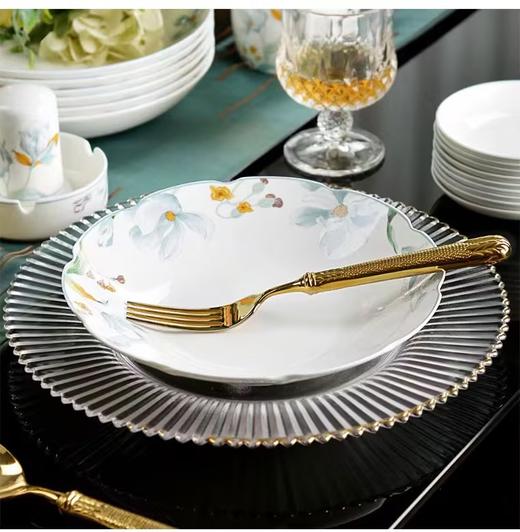 凡瑞斯香满庭苑50头10人用骨瓷餐具 商品图3