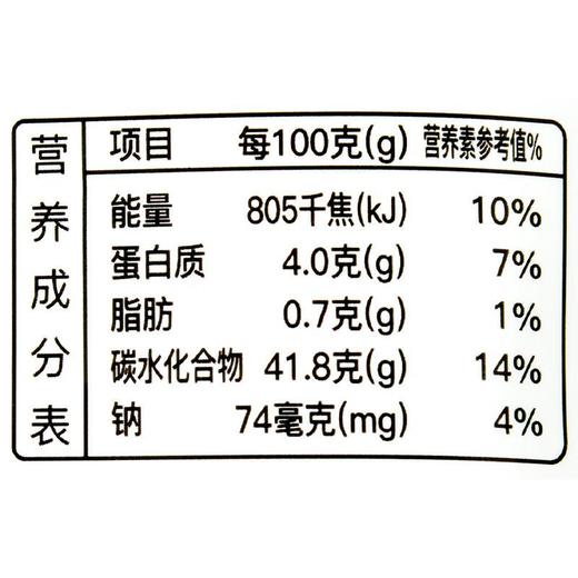 荃优稻花米香原味年糕条 500g/袋 商品图2