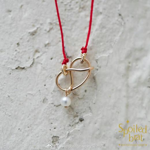 SpoiledBrat Jewelry双红绳碱水面包 商品图1