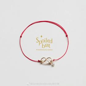 SpoiledBrat Jewelry双红绳碱水面包