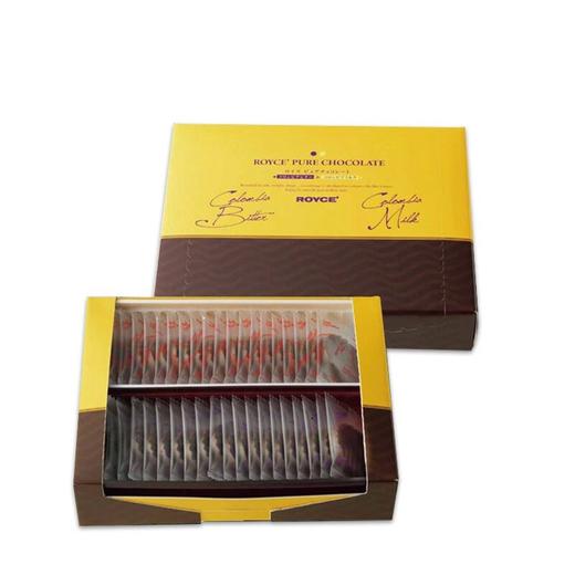 【需冷藏】ROYCE软滑巧克力及焦糖牛奶巧克力200g/041052 优雅香气口感细腻柔滑 商品图0