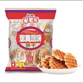 米老头蛋黄煎饼饼干牛奶味150g