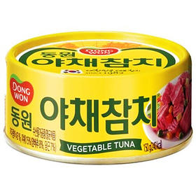 同源蔬菜金枪鱼100g동원 야채참치