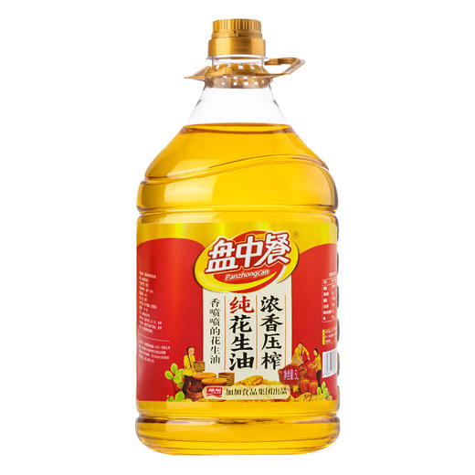 盘中餐浓香压榨纯花生油5L 商品图5