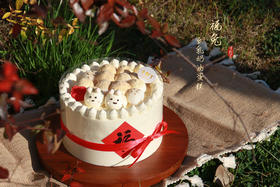 福兔丨豆乳奶油蛋糕（可备注蛋糕甜度）