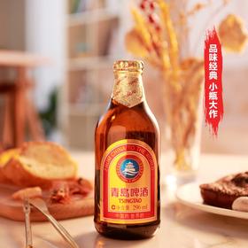 青岛啤酒（Tsingtao）金质小棕金11度296ml*12瓶