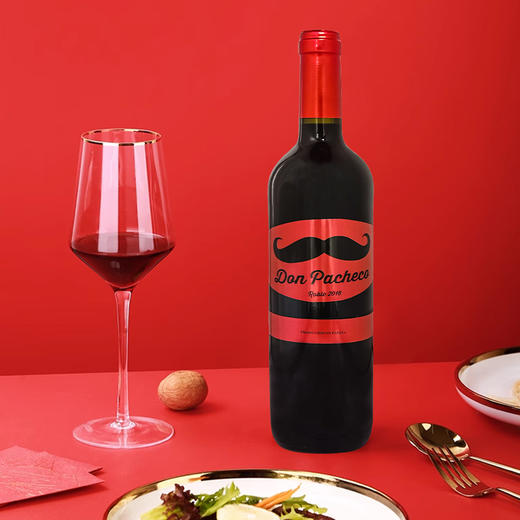 西班牙进口帕奇橡木桶干红葡萄酒750ml 商品图2