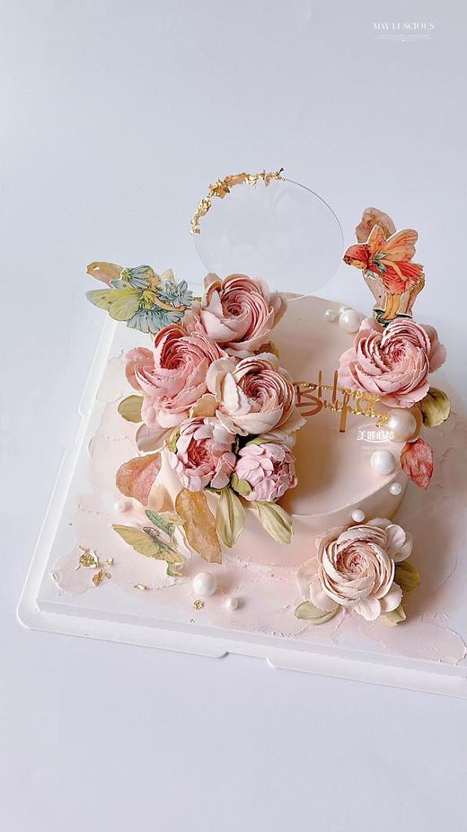 精灵花丛-韩式裱花系列蛋糕 商品图2