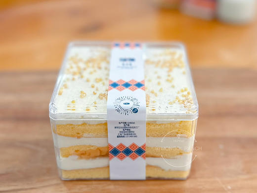 奶皮蛋糕200g｜纯动物奶油9.9☓9.5☓6.5cm玖柒 商品图4