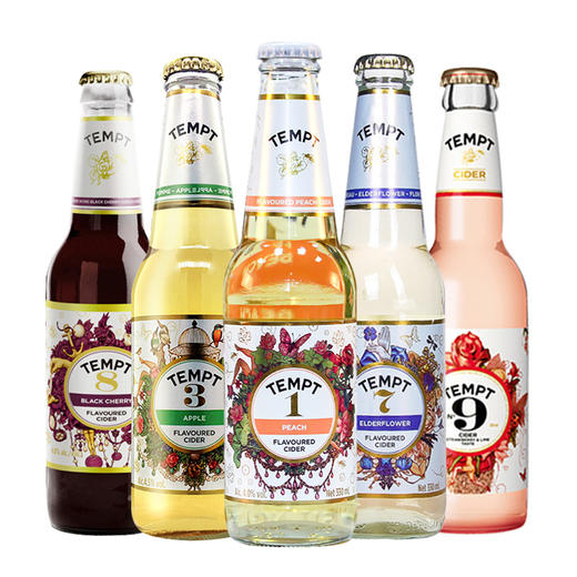 诱惑西打啤酒 1/3/7/8/9号果味精酿啤酒 商品图0