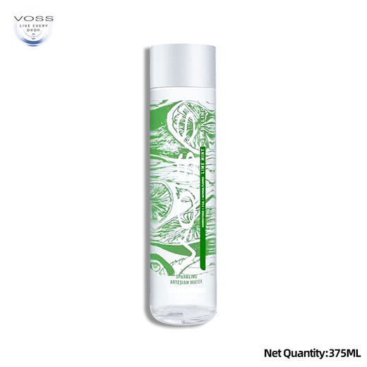 芙丝柠檬黄瓜味0糖苏打水气泡水矿泉水375ml/瓶 商品图1
