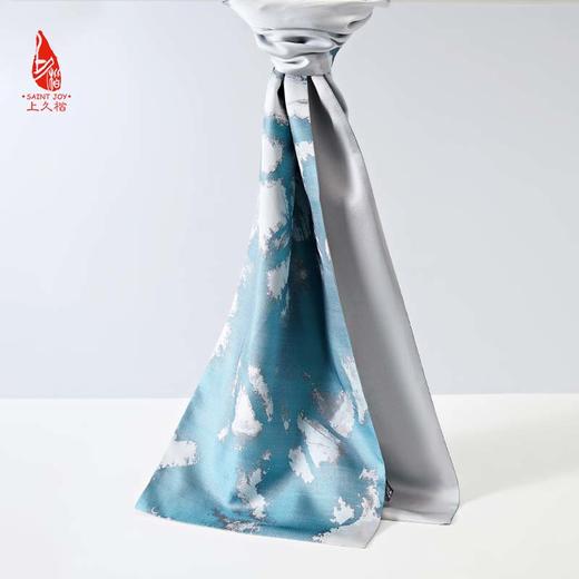 SAINTJOY/上久楷 女士宋锦双面长巾 围巾 疏影 SCS19004 商品图9