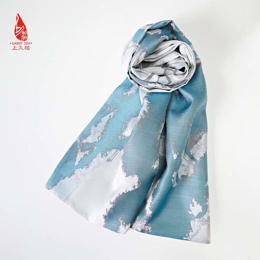 SAINTJOY/上久楷 女士宋锦双面长巾 围巾 疏影 SCS19004 商品图8