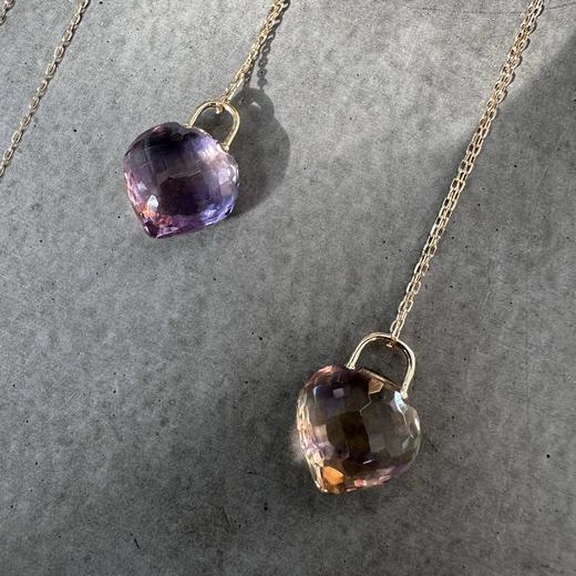 SpoiledBrat Jewelry18k黄紫晶项链 商品图3