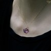 SpoiledBrat Jewelry18k黄紫晶项链 商品缩略图2