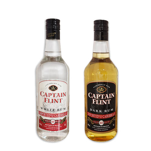 法国进口弗林特船长白I 黑朗姆配制酒700ml  40%Vol. 商品图5
