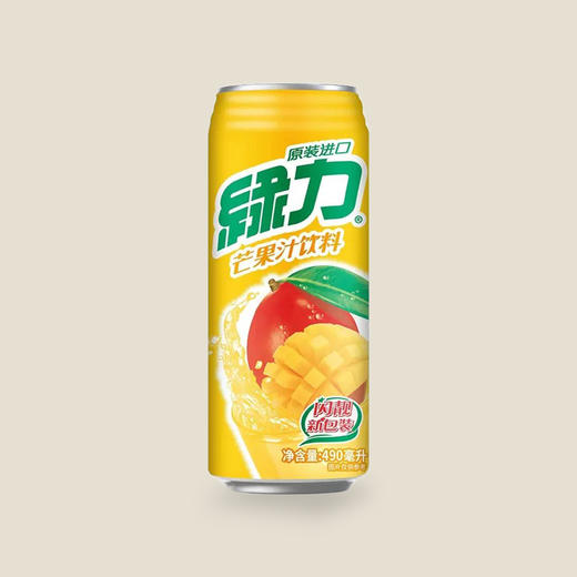 味丹绿力芒果汁 490ml 商品图0