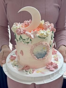 水中月 · 奶油霜蛋糕（加高款）