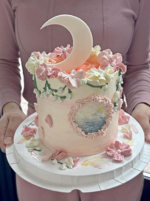 水中月 · 奶油霜蛋糕（加高款） 商品图0