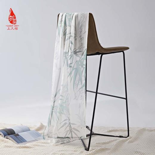 SAINTJOY/上久楷夏季真丝长巾 桑蚕丝   竹影 CJS23037 商品图1