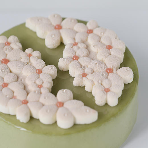 「四季·春」满园春色蛋糕（春之味：香草、蜜桃&龙井）｜《EVERNAKED寻味四时》2024版第一期 商品图3